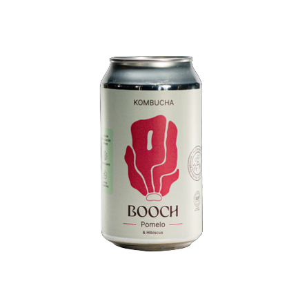 Kombucha sabor Pomelo x 354 ml - Booch