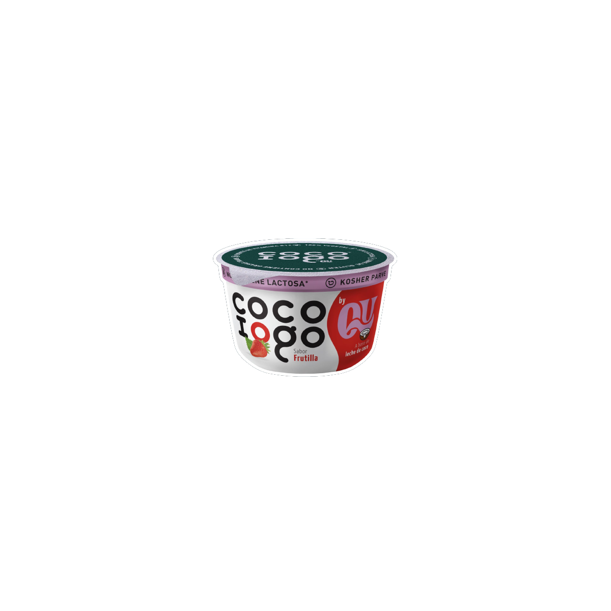 yogur vegano de frutilla yogur vegano de frutilla