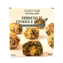Croqueta de Espinaca y queso vegana x 300 g - The healthy kitchen