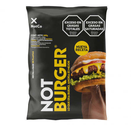 Not Burger Premium Flowpack 2u 160 g - Not Co