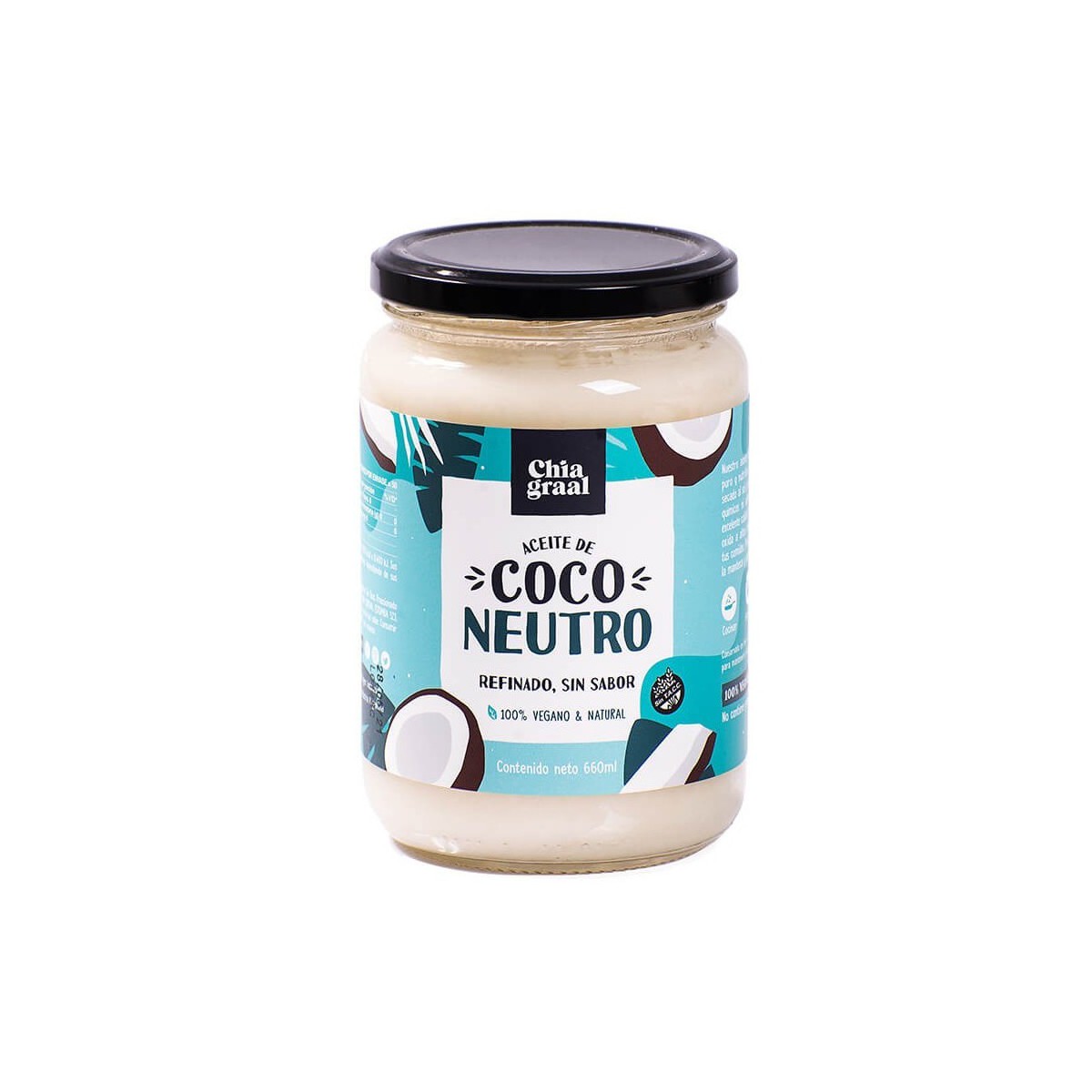 Aceite de Coco Neutro x 660 ml - Chia Graal Aceite de Coco Neutro x 660 ml - Chia Graal