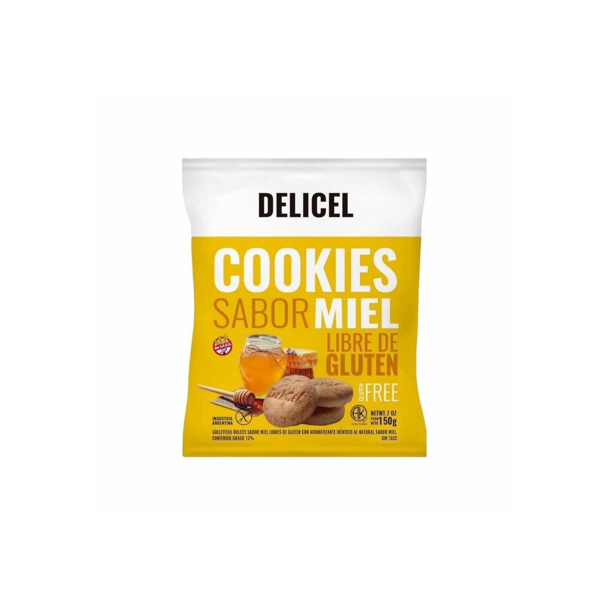 Cookies Sabor Miel x 150g - Delicel