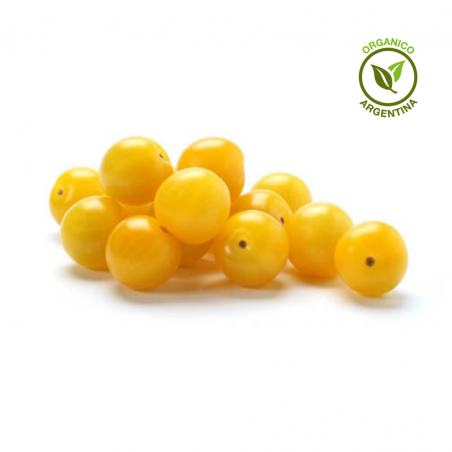 Tomate Cherry amarillo orgánico x 250 gr.