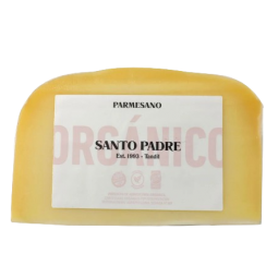 Queso Parmesano Orgánico (6 meses de maduracion) x 315 grs. "Santo Padre"