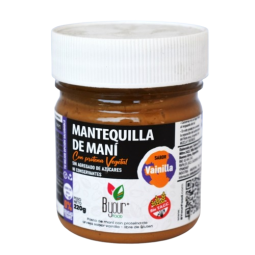 Mantequilla de maní protéica con vainilla x 220gr - BYour Food