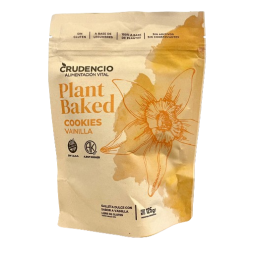 Cookies de Vainilla Plant Baked x 100 grs. - Crudencio