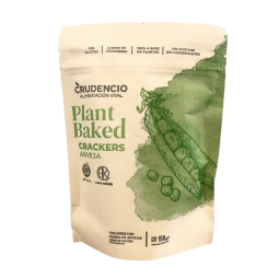 Crackers de arvejas Plant Baked x 100gr - Crudencio