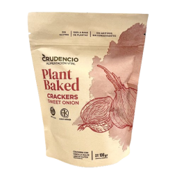 Crackers de cebolla Plant Baked x 100gr - Crudencio