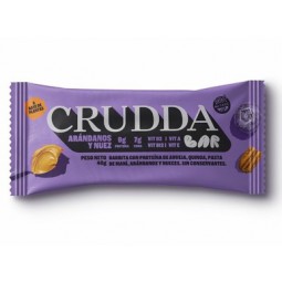 Barra proteica Arandanos y Nuez x 40 gr. - Crudda