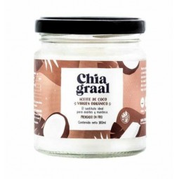Aceite de Coco Virgen x 180 ml. - Chia Graal