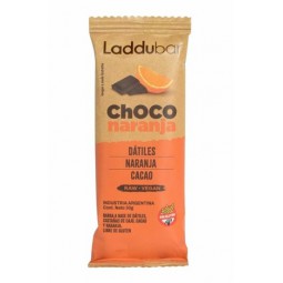 Barra Vegana de Naranja y choco dátiles x 30 gr. - Laddubar
