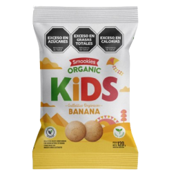Galletita orgánicas kids banana x 120 gr. - Smookies