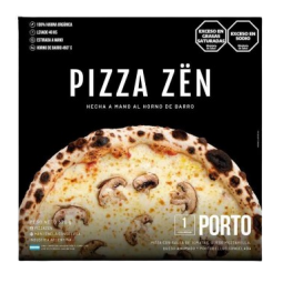 Pizza de Porto Smoked con harina orgánica x - Pizza Zën