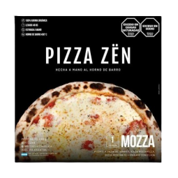 Pizza de Mozzarella con harina orgánica - Pizza Zën