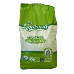 Azúcar rubio orgánica x 800 gr. - La esperanza