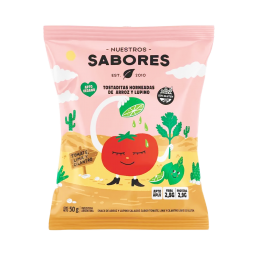 Snack de arroz y lupino sabor Tomate x 50 gr. - Nuestros Sabores