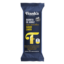 Barrita de arroz sabor Limon x 12 gr. - Frank´s