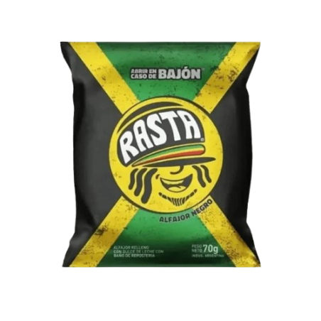 Alfajor Negro x 70 gr. - Rasta