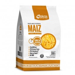 Penne Rigate Multicereal de Maiz x 300 grs - Wakas