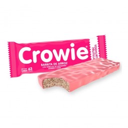 Barrita de arroz sabor frutilla x 12gr. - Crowie