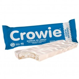 Barrita de arroz con chocolate blanco x 12gr. - Crowie