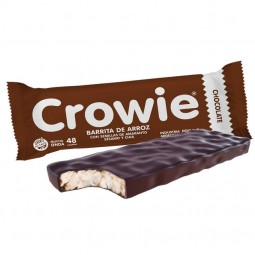 Barrita de arroz con chocolate negro x 12gr. - Crowie