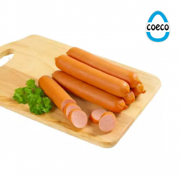 salchichas de pollo