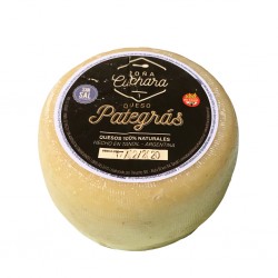 Queso Pategras con Albahaca Organico x 300grs.