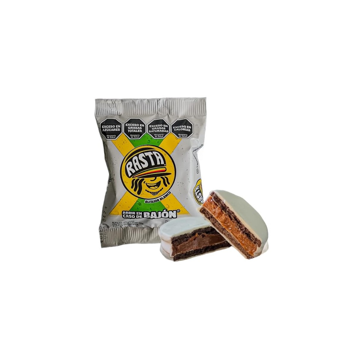 Alfajor Blanco x 70 gr. - Rasta Alfajor Blanco x 70 gr. - Rasta
