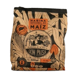 Harina agroecologica integral de Maiz x 500 gr. - Don Paisa