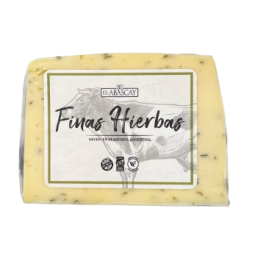 Queso orgánico Finas hierbas x 300 gr. - El Abascay