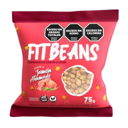 Garbanzos Tostados sabor Jamón ahumado x 75 grs. - Fit Beans