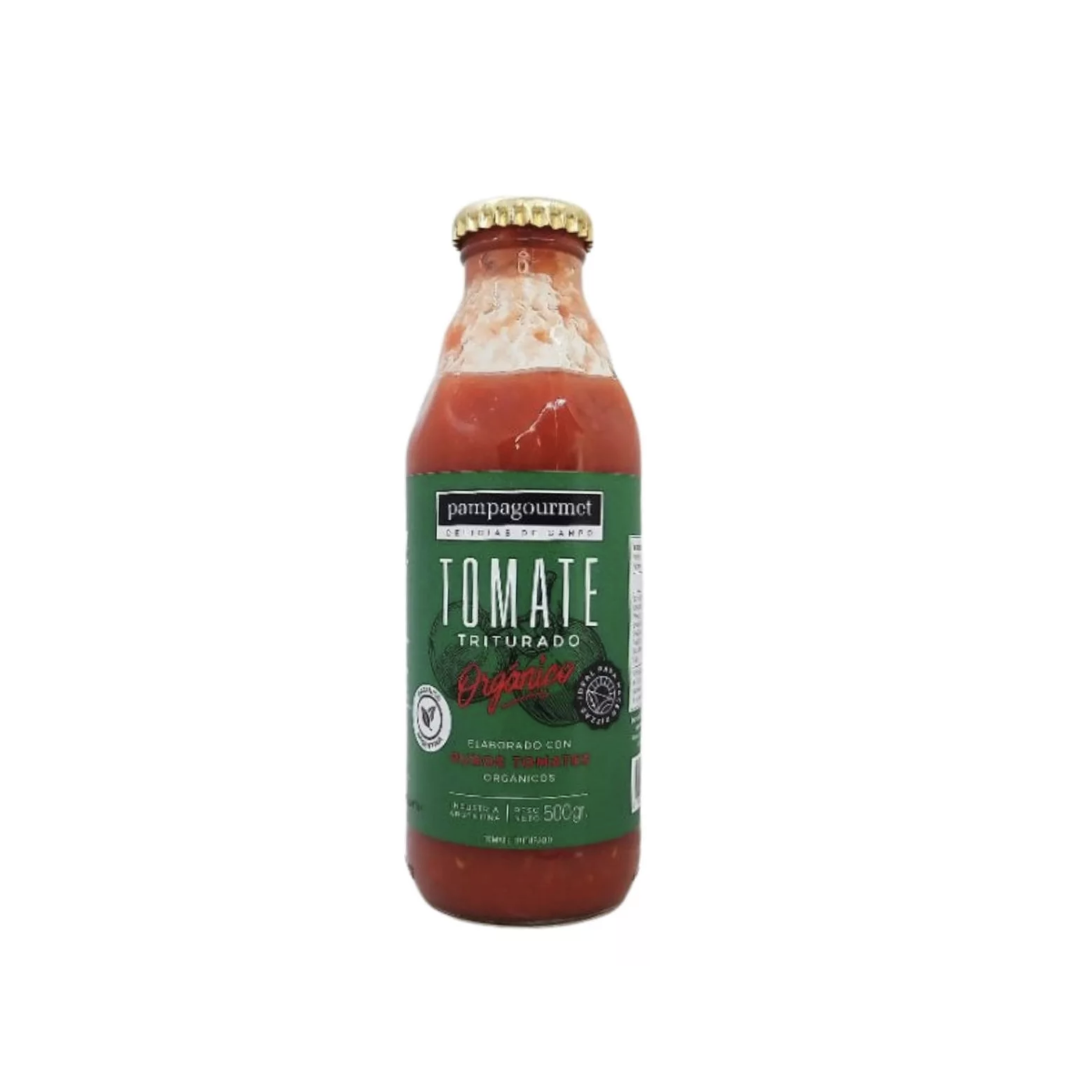 Tomate triturado Orgánico x 500g - Pampa Gourmet