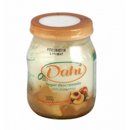 Yogur Descremado con Durazno  x 190 grs. - Dahi