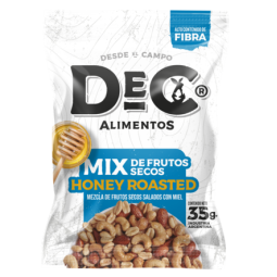 Mix Frutos secos Honey roasted x 35 gr. - DEC