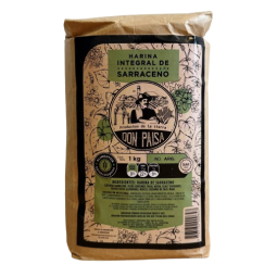 Harina agroecológica integral de Sarraceno x kg - Don Paisa