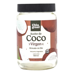 Aceite de Coco Virgen x 660 ml - Chia Graal