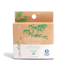 Hisopos biodegradables x 100 unidades - Meraki