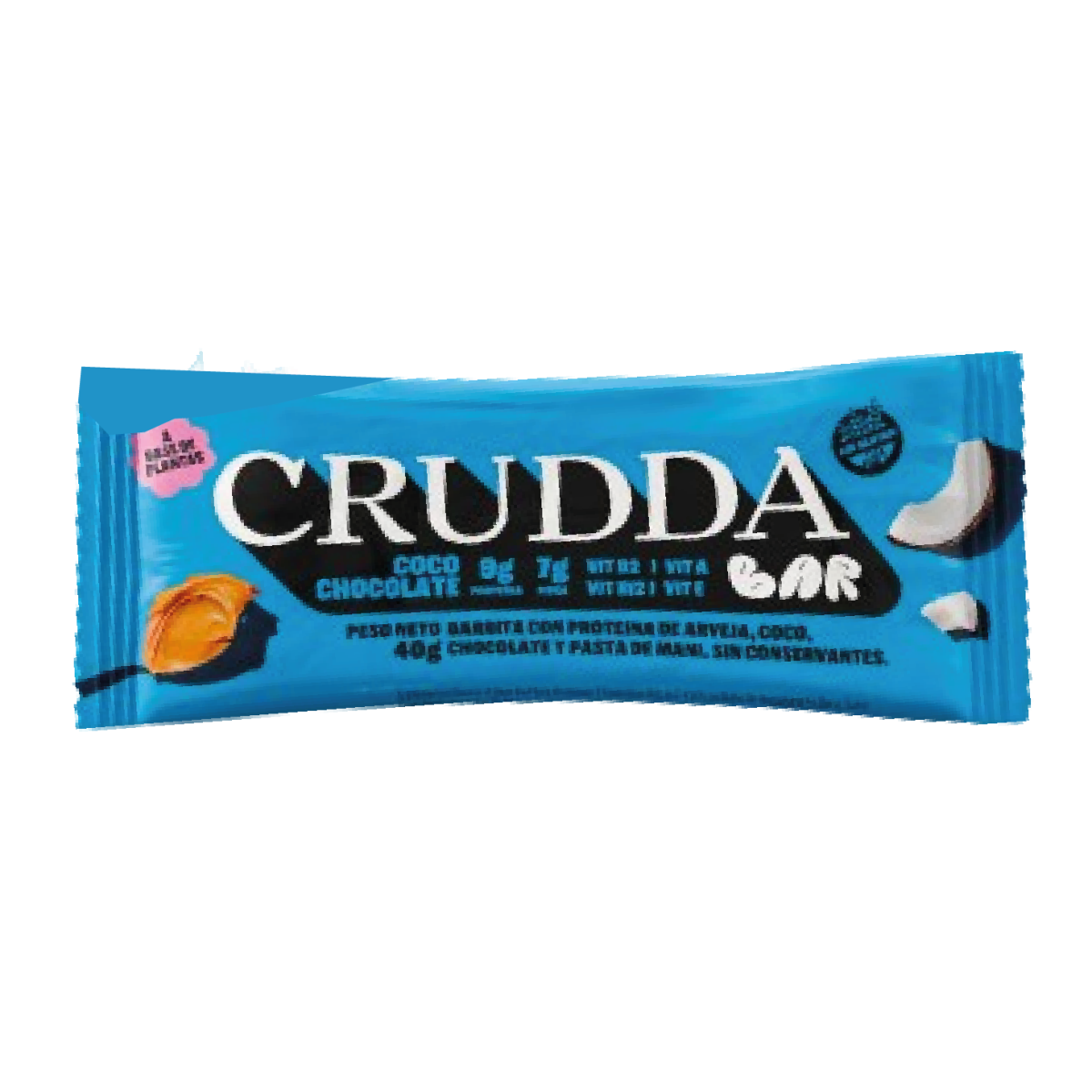 Barra proteica Coco y Chocolate x 40 gr. - Crudda Barra proteica Coco y Chocolate x 40 gr. - Crudda