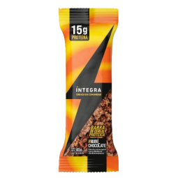 Barra de cereal Proteica de maní y chocolate x 45 gr*. - Integra*