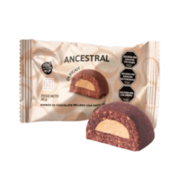 Bombon de Chocolate relleno de maní x 30 gr. - Ancestral