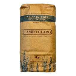 Harina Integral de Centeno orgánica x kg - Campo claro