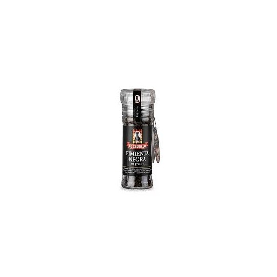 Molinillos de Pimienta negra en grano x 45 gr. - El Castillo