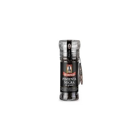 Molinillos de Pimienta negra en grano x 45 gr. - El Castillo