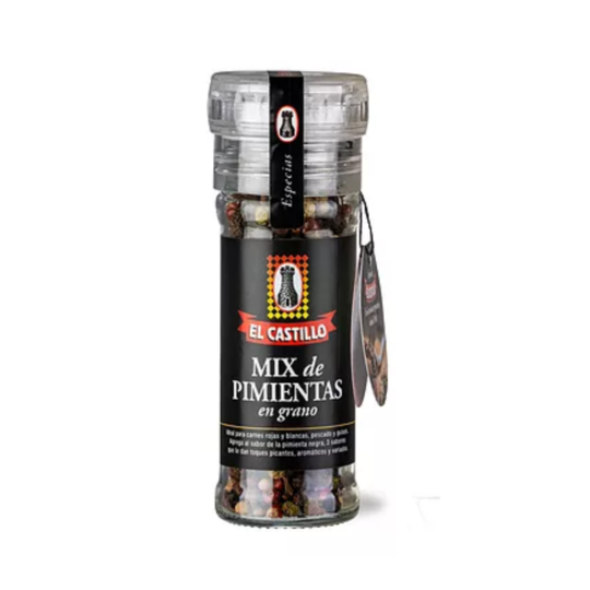 Molinillo Mix de Pimientas en grano x 40 gr. - El Castillo
