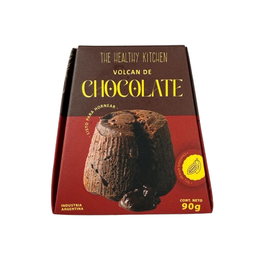 Volcan de chocolate x 90 gr. - The Healthy Kitchen