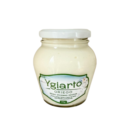 Yogur Griego natural descremado sin azúcar x 290 gr. - Ygiarto
