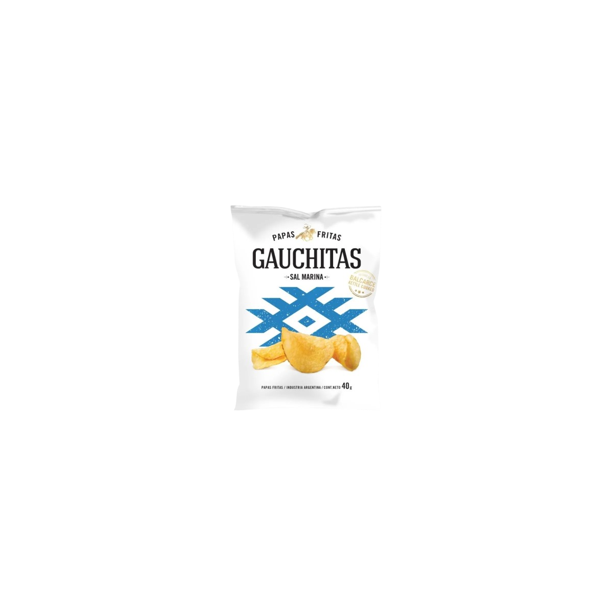 Papas fritas SIN TACC con sal marina x 40 gr. - Gauchitas Papas fritas SIN TACC con sal marina x 40 gr. - Gauchitas