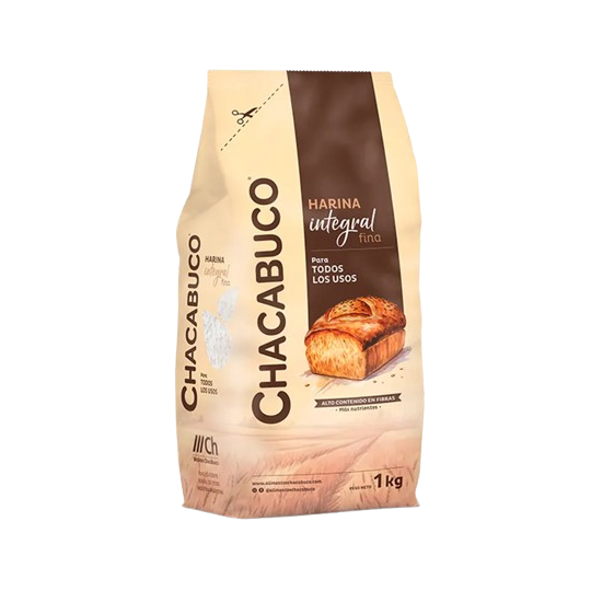 Harina Integral fina x kg - Chacabuco