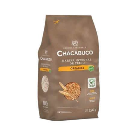 Harina Integral Orgánica fina x 750 gr.  - Chacabuco